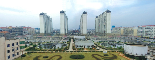 江西最大污水處理廠——南昌朝陽(yáng)污水處理廠二期工程（省、市優(yōu)良工程，獲滕王閣杯）